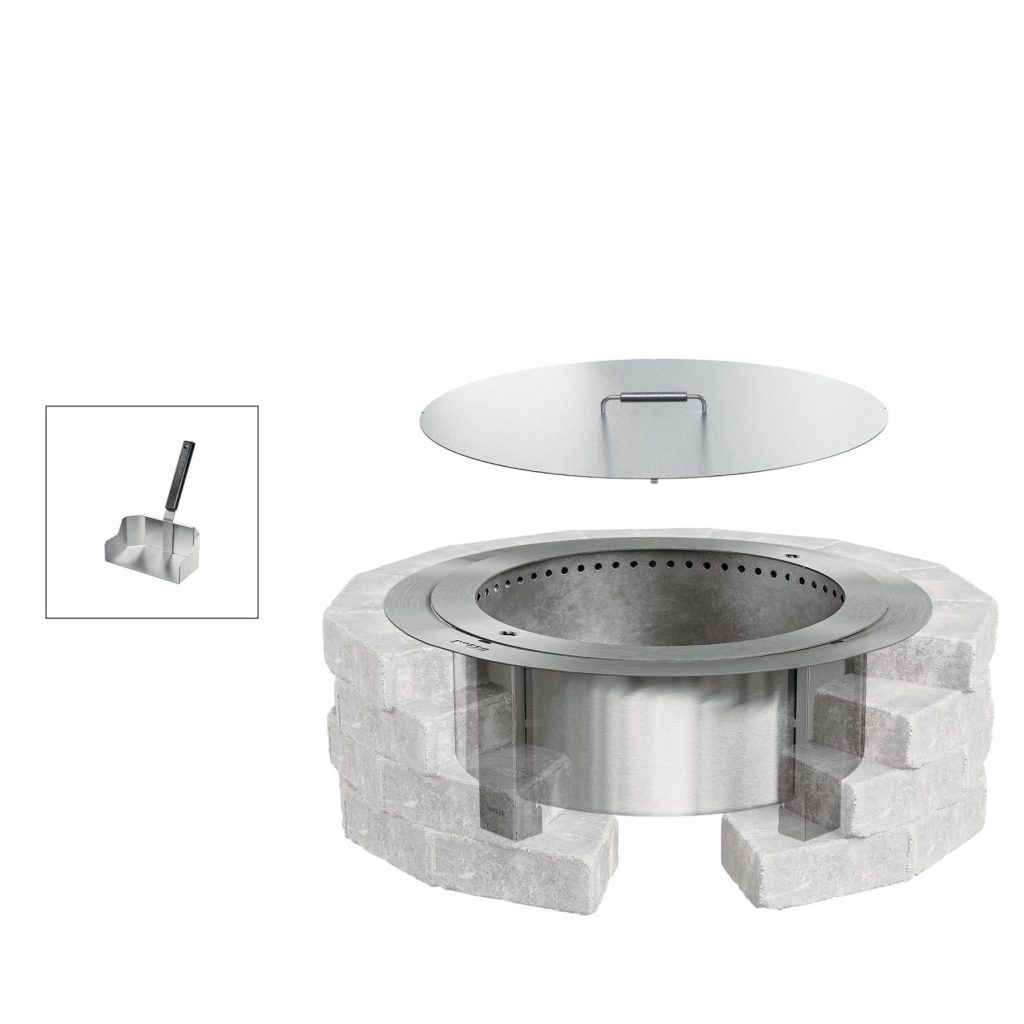 SmokelessFirePitInsertBundle X30Stainless