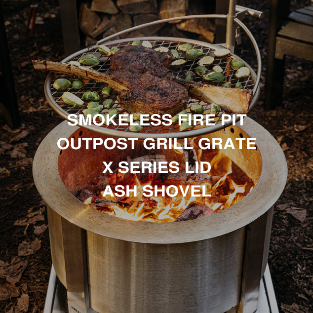 Smokeless Fire Pit Grilling Bundle product detail