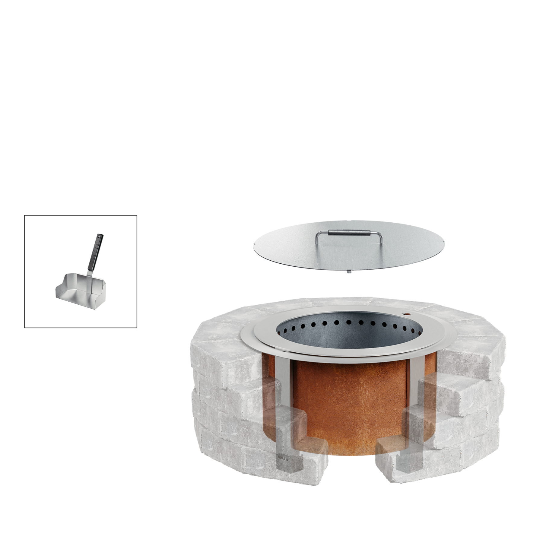 Fire Pit Insert Bundle