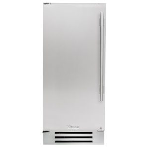 True 15-Inch Undercounter Refrigerator Stainless Steel Door with 2 Glass Shelves (Left Hinge) - TUR-15-L-SS-C