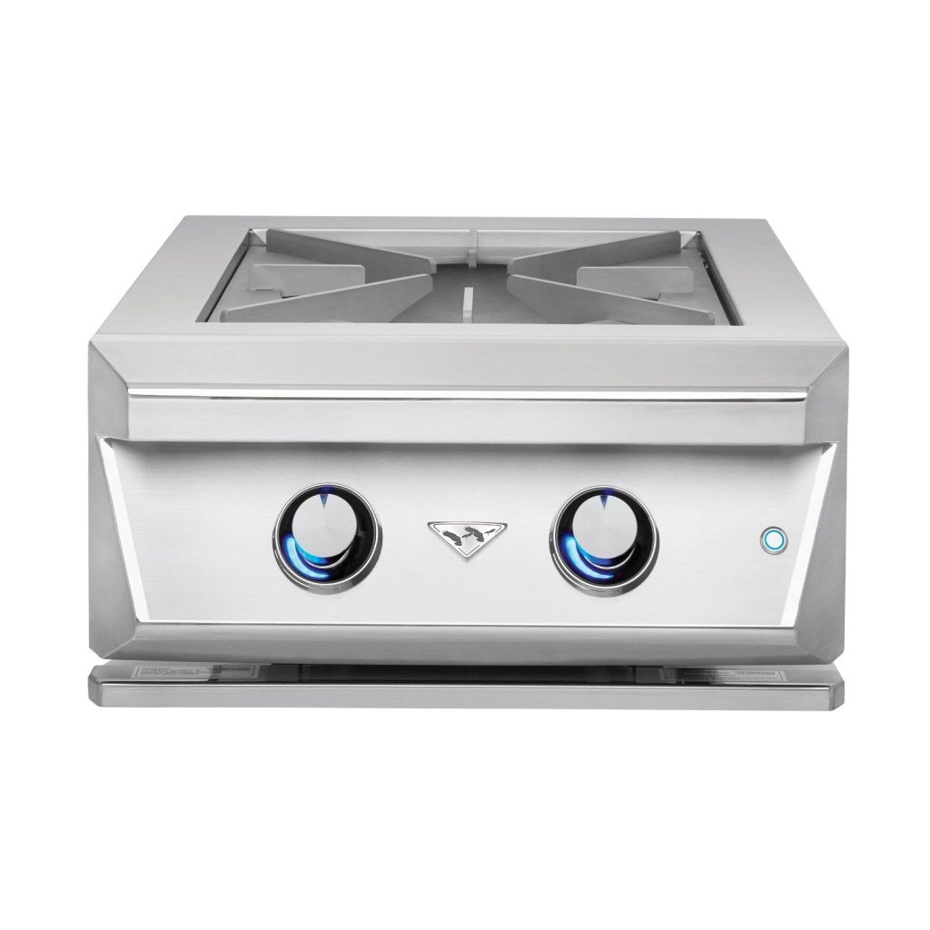Twin Eagles 24 Inch Natural Gas Built In Power Burner w/ Heavy Duty Grates TEPB2…