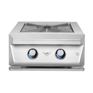 Twin Eagles 24-Inch Natural Gas Built-In Power Burner w/ Heavy Duty Grates - TEPB24HG-CN
