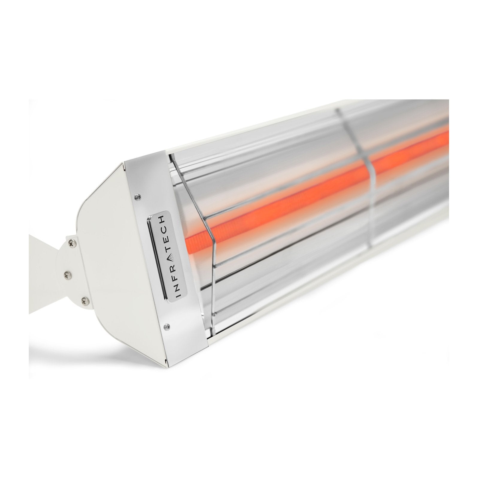 Infratech W-Series 61.25-Inch Single Element 240 Volt, 4000 Watt, 16.7 Amp Outdoor Heater in White - W4024WH