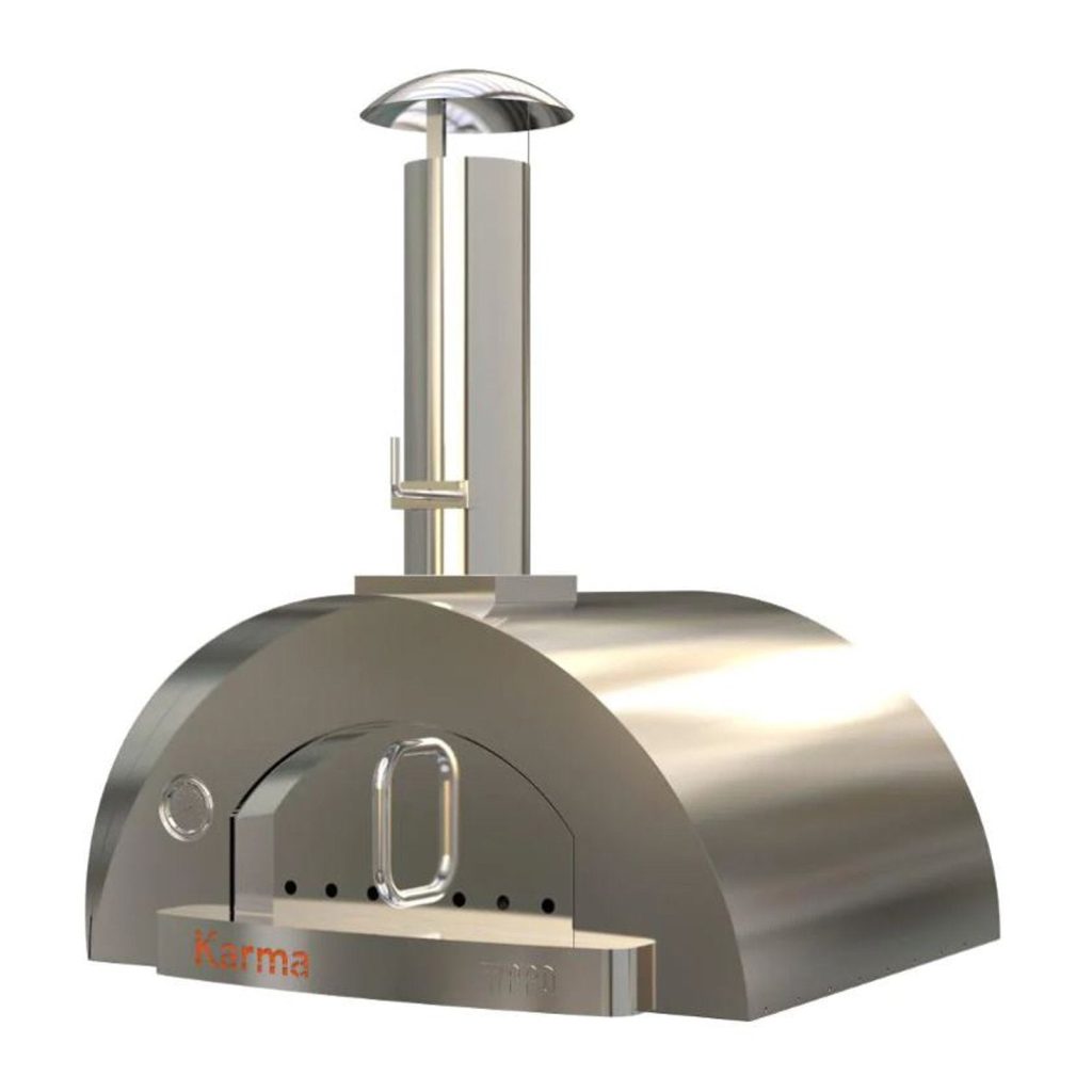 WPPO Karma 42 Inch Stainless Steel Wood Fired Pizza Oven WKK 03S 304SS