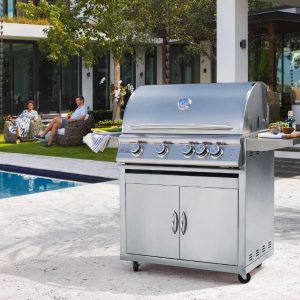 Blaze Prelude LBM 32-Inch 4-Burner Grill (Natural Gas)