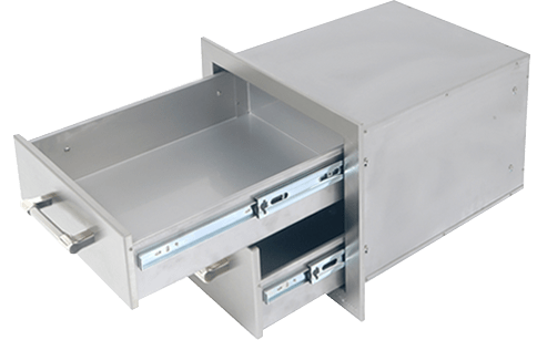 Alfresco 32" Single Door, Triple Drawers, LH