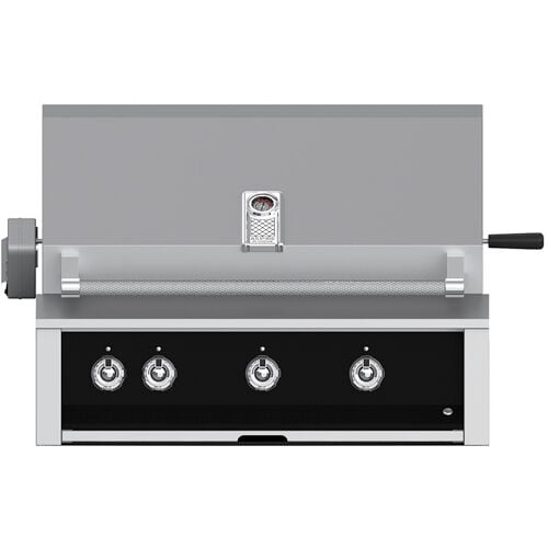 Hestan ASPIRE Grill Built-In 3 U-Burner Rotisserie 36" - Natural Gas - Stealth