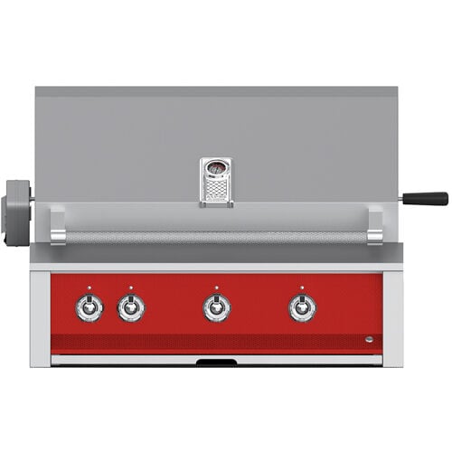 Hestan ASPIRE Grill Built-In 3 U-Burner Rotisserie 36" - Natural Gas - Matador
