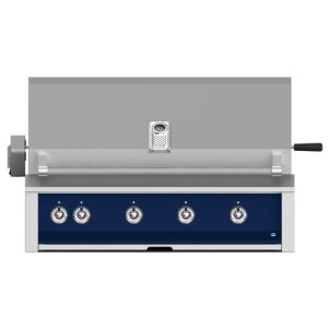 Hestan ASPIRE Grill Built-In 4 U-Burner Rotisserie 42" - Liquid Propane - Dark Bronze