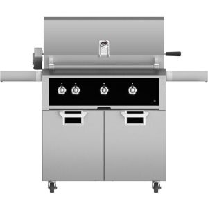 Hestan ASPIRE Grill Built-In 2 U-Burner 1 Sear Rotisserie - Natural Gas - Stealth