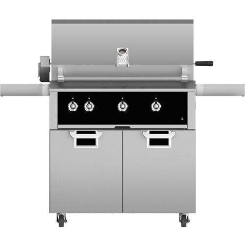 Hestan ASPIRE Grill Built-In 2 U-Burner 1 Sear Rotisserie - Natural Gas - Stealth