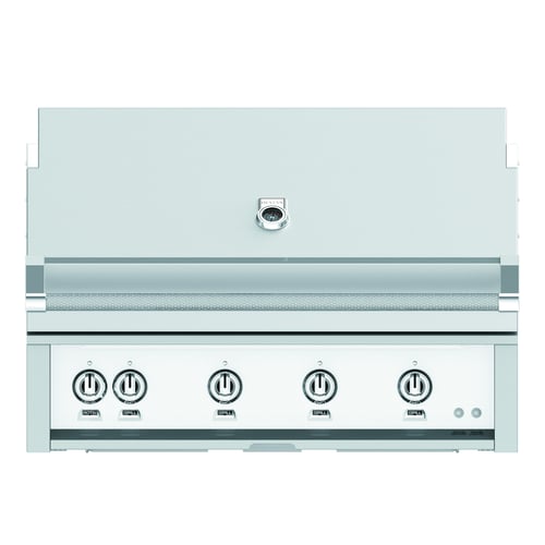 Hestan 42" Built-In 4 Trellis Burners Rotisserie - Natural Gas - Marshmallow