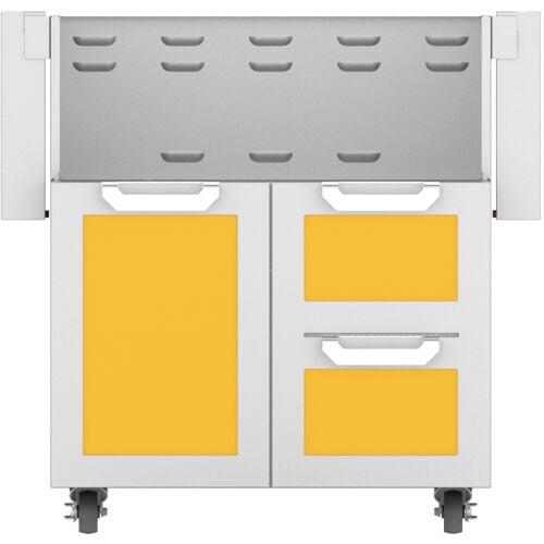 Hestan 30" Grill Cart Single Door & Double Drawer Soft Close - Sol