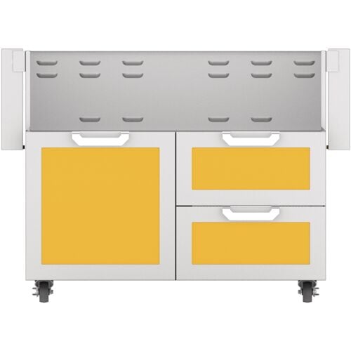 Hestan 34" Grill Cart Single Door & Double Drawer Soft Close - Sol