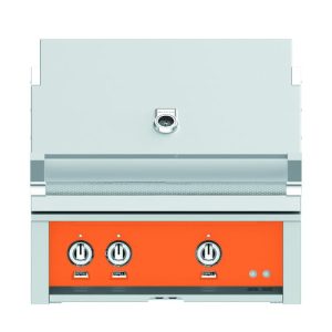 Hestan 30" Built-In Grill 1 Trellis Burners 1 Sear Burn Rotisser - Liquid Propane - Citra