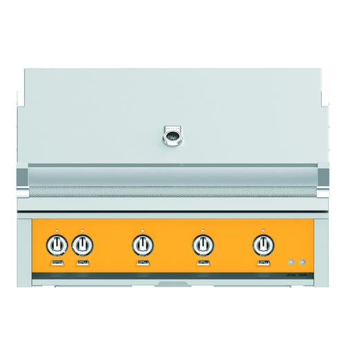 Hestan 42" Built-In Grill 3 Trellis Burners 1 Sear Burner Rotiss - Liquid Propane - Sol