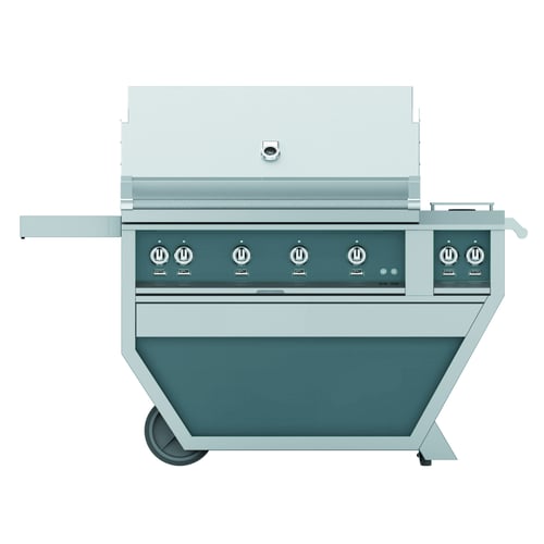Hestan 42" Grill & Deluxe Cart 3 Trellis burners 1 Sear Burner R - Liquid Propane - Grove