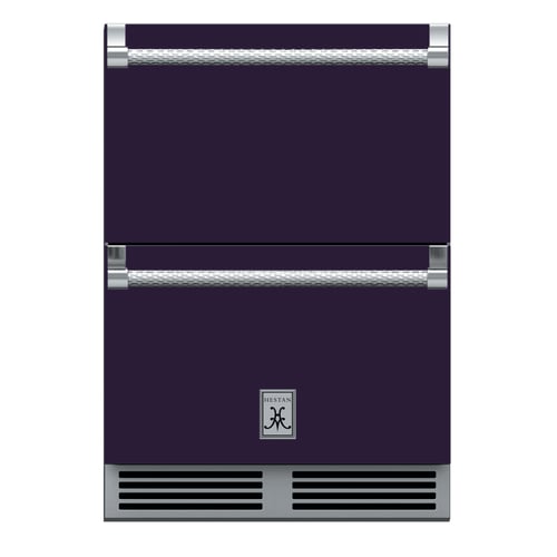Hestan Outdoor Refrigerator & Freezr Drawer 24" - Lush