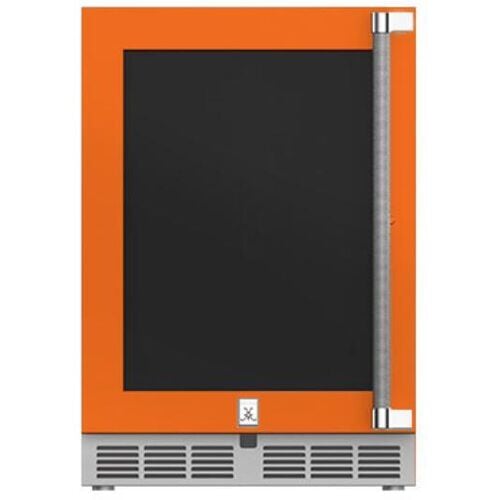 Hestan Outdoor Refrigerator 24" Lock Dual Zone Left Hinged - Citra