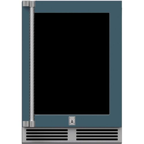 Hestan Outdoor Refrigerator 24" Lock Dual Zone Right Hinged - Grove
