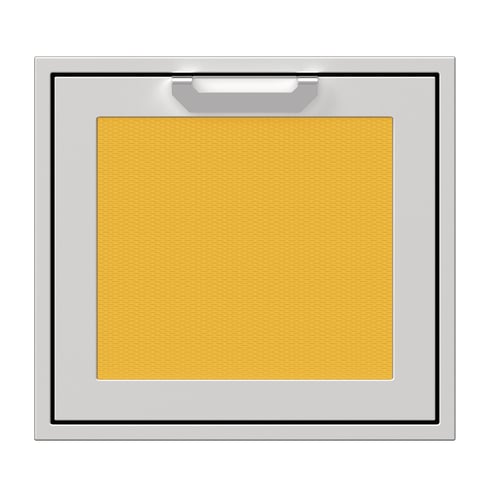 Hestan 24" Right Swing Access Door Recessed Marquise Accented Pane - Sol