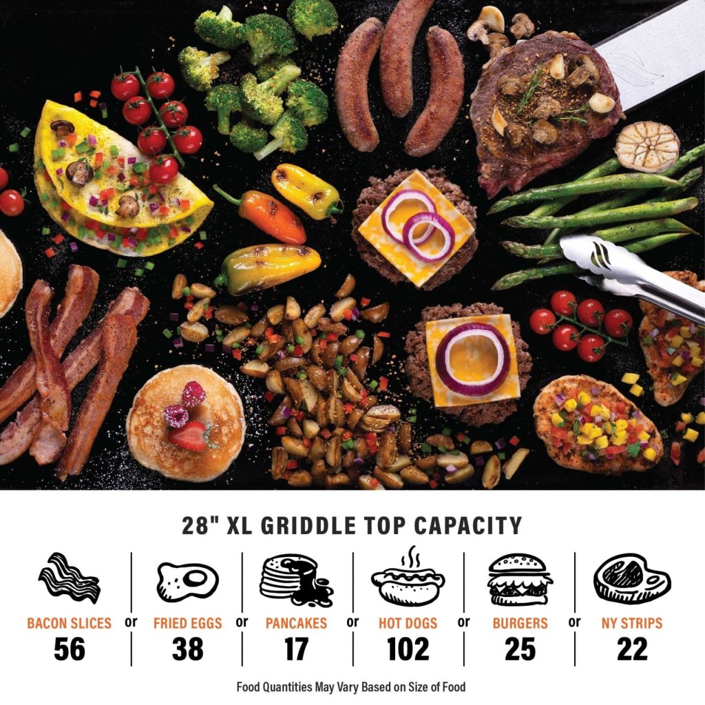 bronco 28 xl griddle with cabinet 6378793