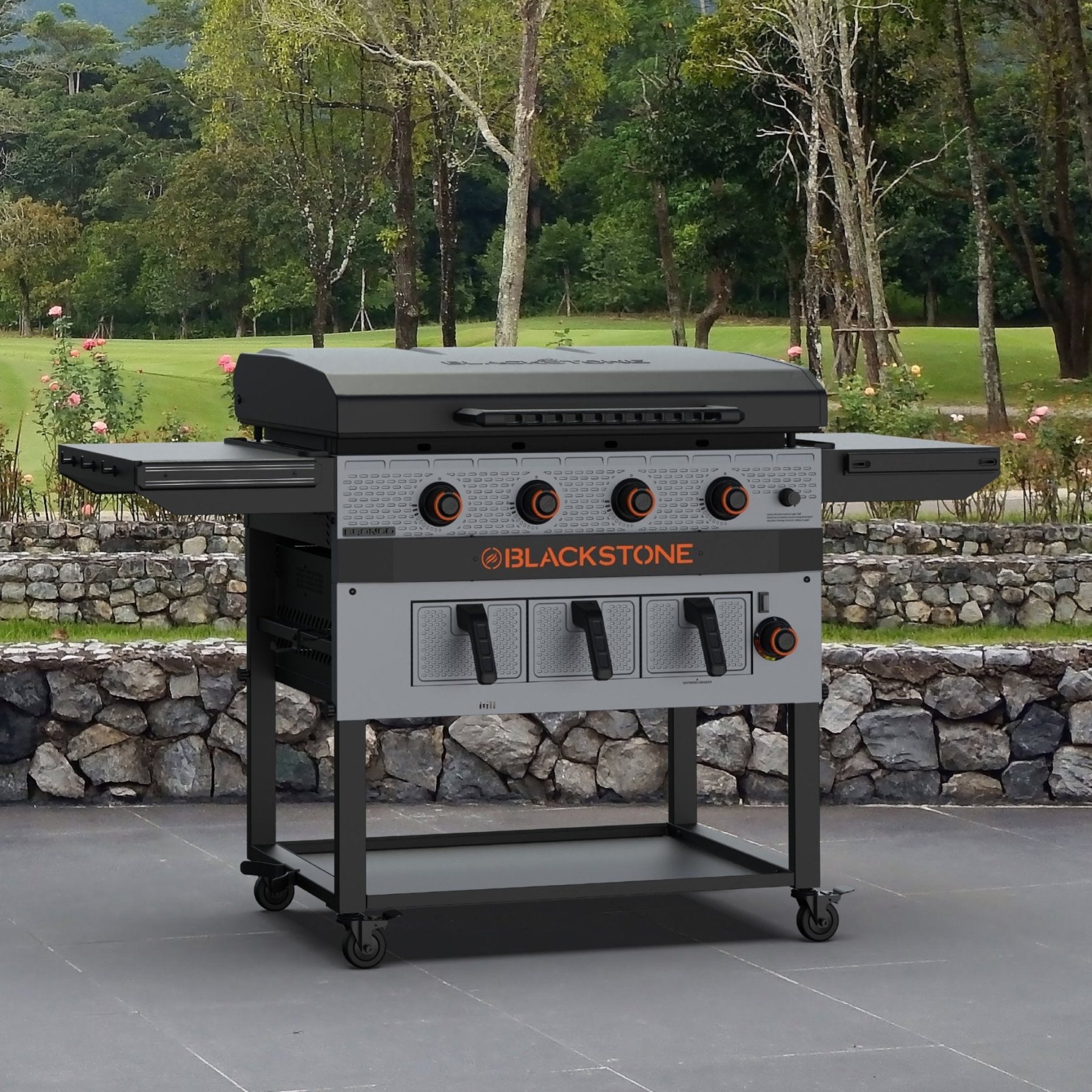 Bronco 36” Griddle Airfryer Combo