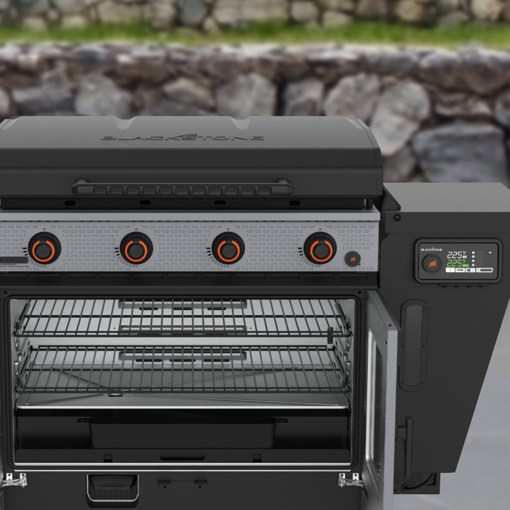 bronco 36 griddle vertical pellet smoker combo 2656998