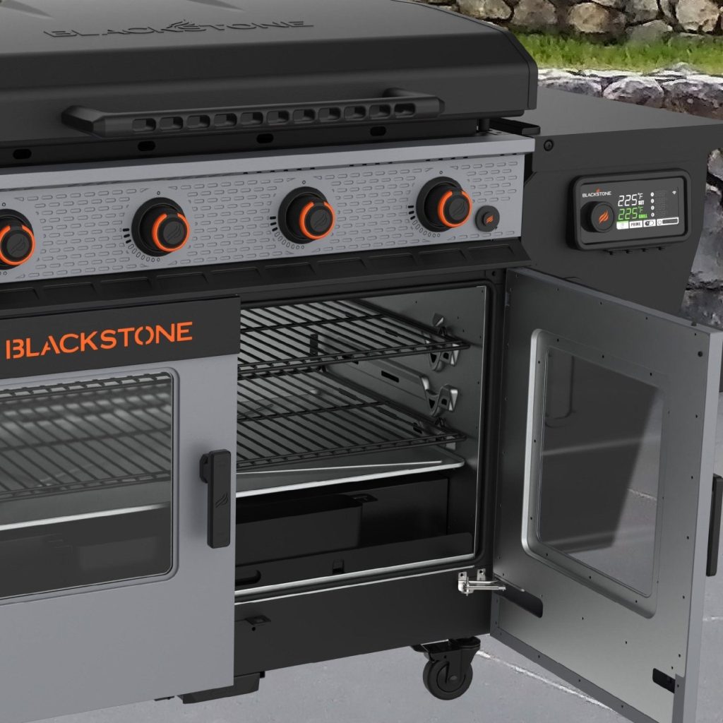 bronco 36 griddle vertical pellet smoker combo 5373980