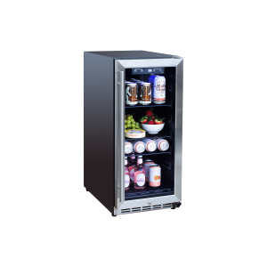 TrueFlame 24" Outdoor Refrigerator - Glass Door