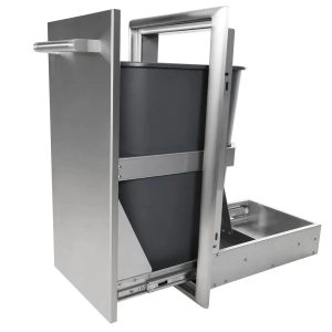 Coyote 15" Single Pull Out Trash and Recycle