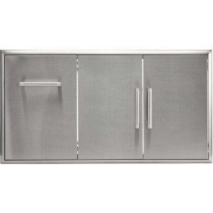 Coyote Combo Drawer - Pull out LP Tank and Double Door