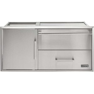 Coyote Combo Drawer - CWD, Storage Drawer, Single Access Door