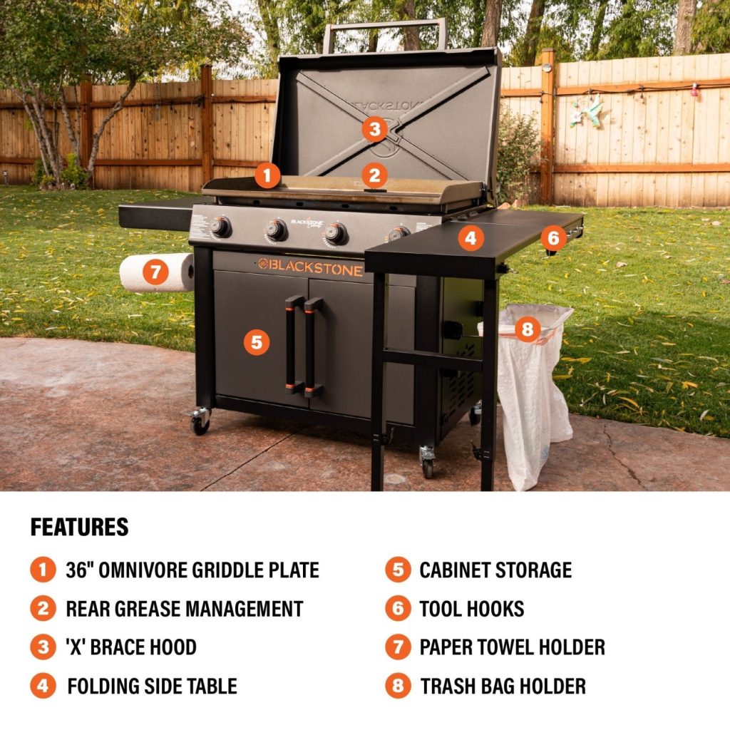 culinary 36 griddle with cabinet 5914759