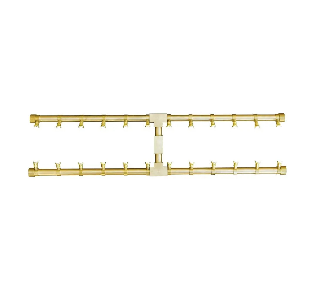 FireGear Pro Series Brass H-Style Burner Only