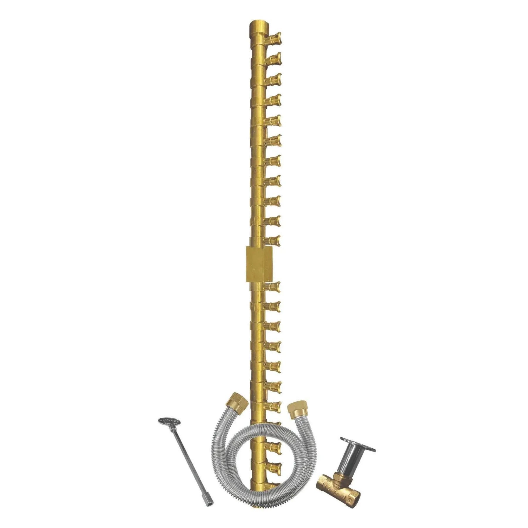 FireGear Pro Series Brass T-Style Burner Kit