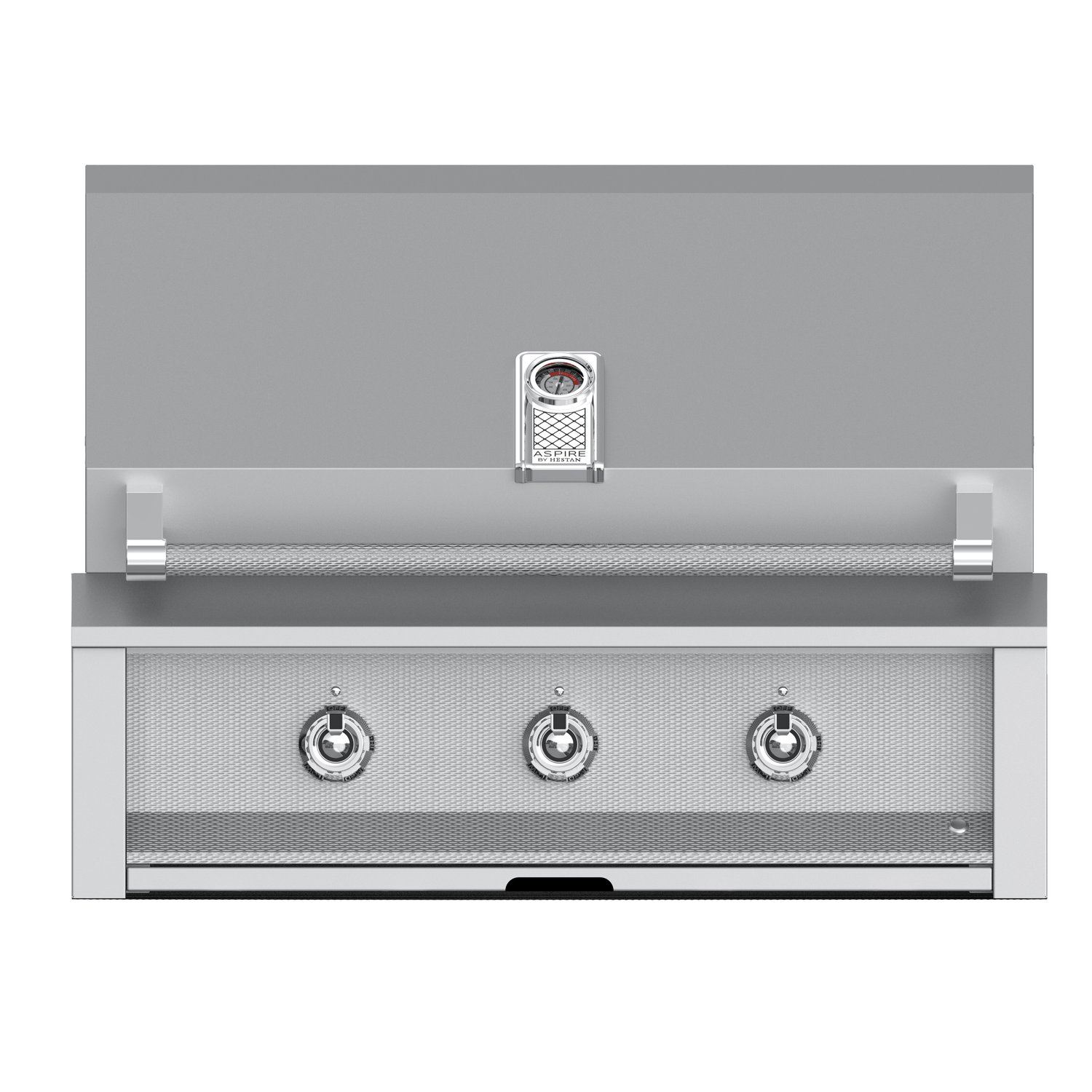 Hestan ASPIRE Grill Built-In 3 U-Burner 36" - Natural Gas - Pacific Fog