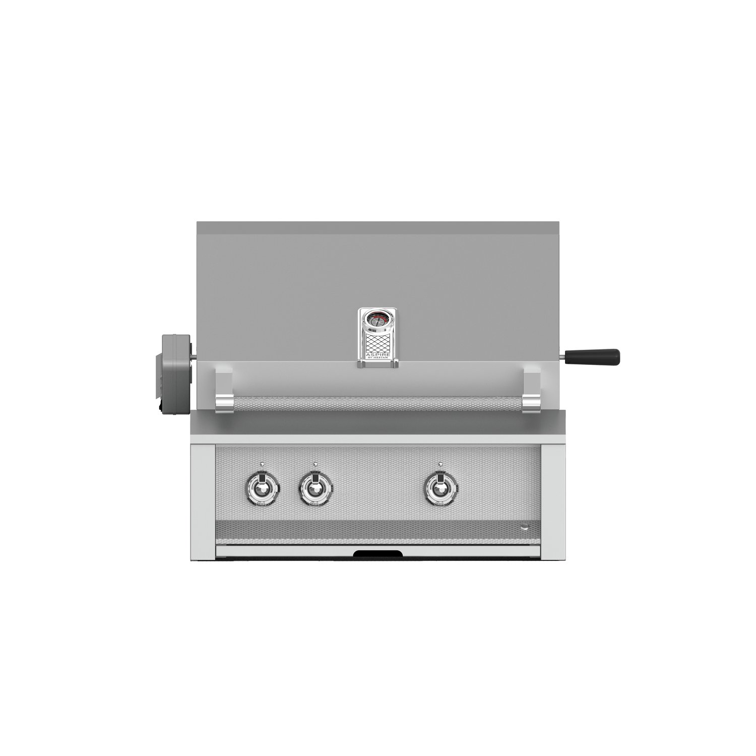 Hestan ASPIRE Grill Built-In 2 U-Burner Rotisserie 30" - Natural Gas - Bora Bora Blue