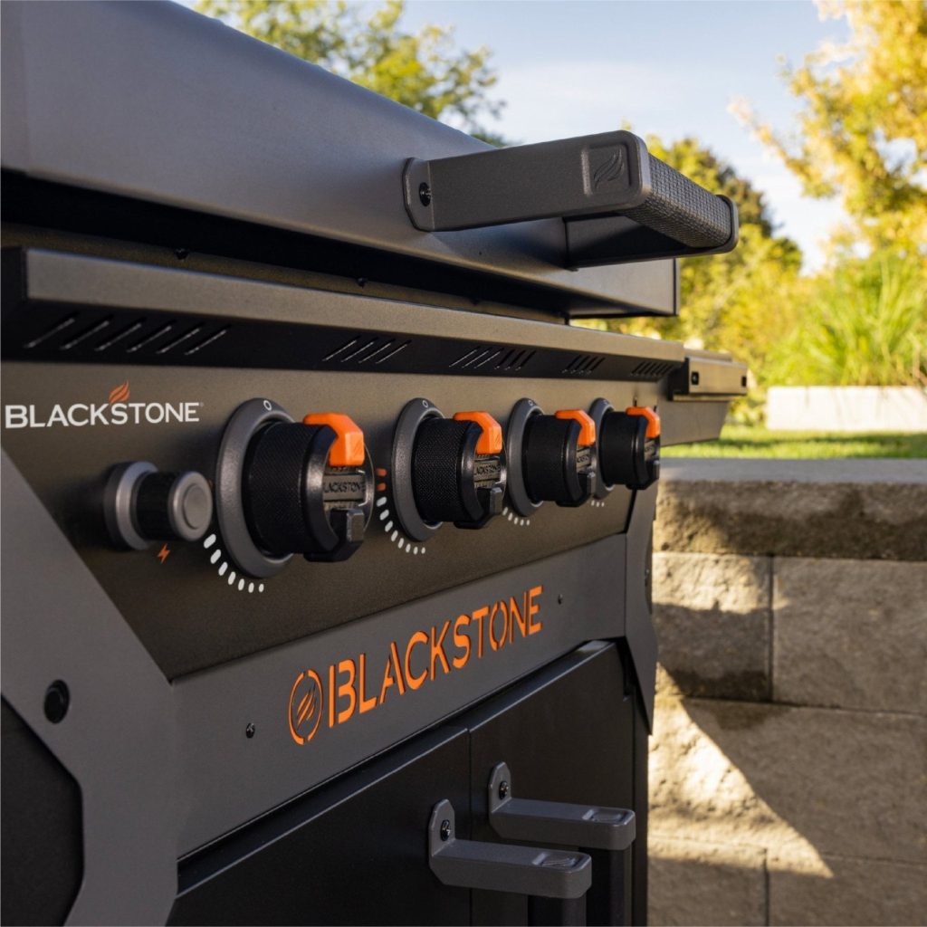 iron forged 36 griddle with cabinet 2737877