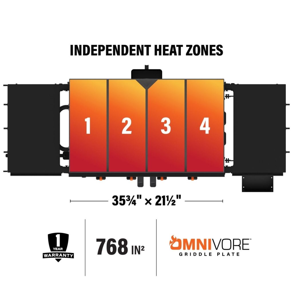 Iron Forged 36” Griddle with Cabinet product detail
