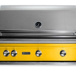 Lynx 36" Built-In Grill - All Trident w/ Rotisserie - California Poppy - Natural Gas