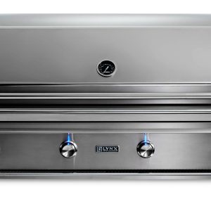 Lynx 54" Built-in Grill with 1 Trident Infrared Burner and 3 Ceramic Burners, Rotisserie - Obsidian - Natural Gas