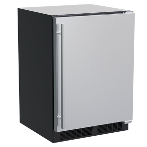 24-in Built-in Dual Zone Wine and Beverage Center - Stainless Steel Solid