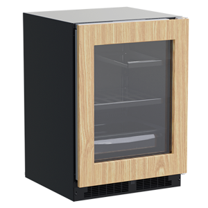 24-in Built-in Refrigerator with 3-in-1 Convertible Shelf - Panel Ready Glass - Right Hinge