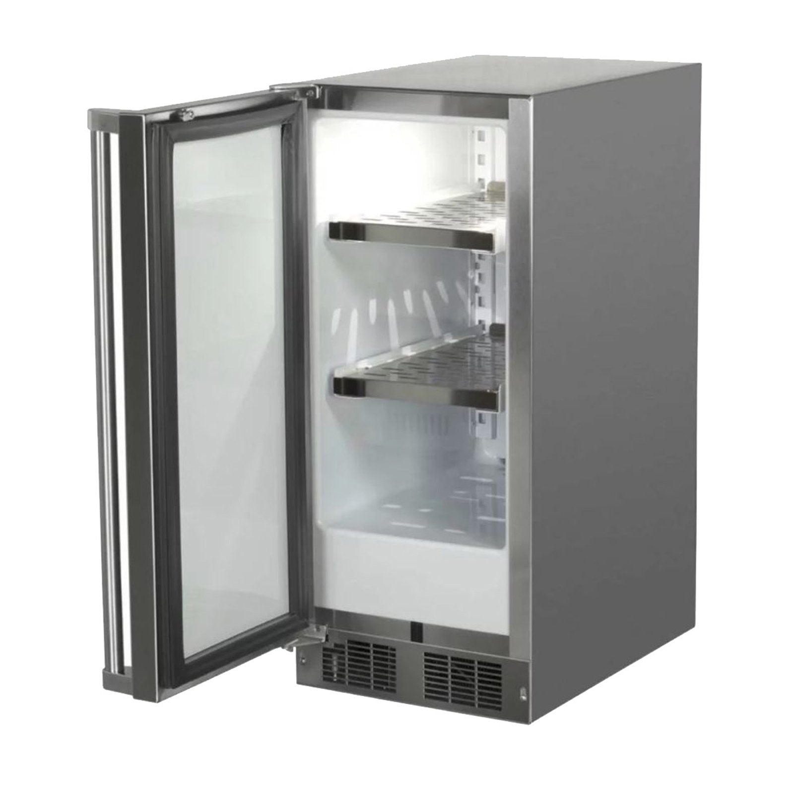 Marvel 15-Inch Outdoor Rated Refrigerator With Stainless Steel Door and Lock (Reversible Hinge) - MORE215SS31A