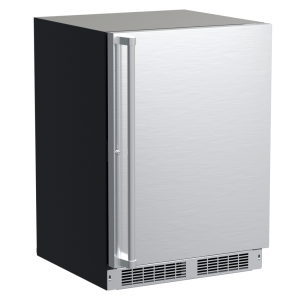 24-in Professional Built-in High-Efficiency Dual Zone Wine Refrigerator - Stainless Steel Solid