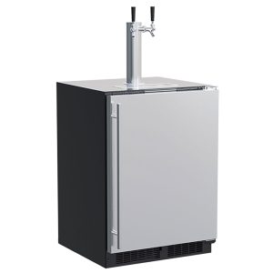 Marvel 24" Dispenser Twin Beer & BEV Tap