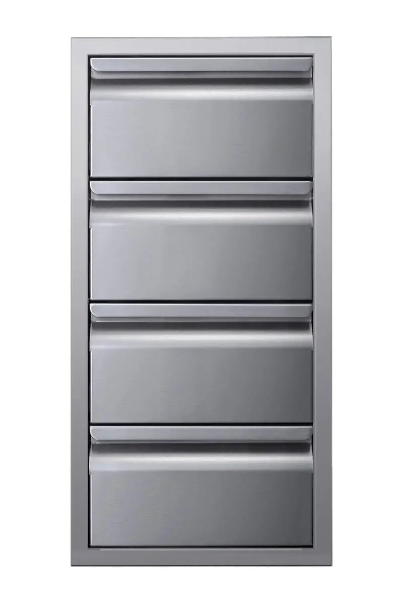 Memphis Grills 15" Four Drawer Stack