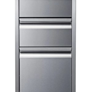 Memphis Grills 15" Three Drawer Stack