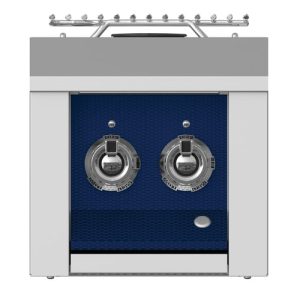 Hestan ASPIRE Double Side Burner Built-in 12" - Liquid Propane - Dark Bronze